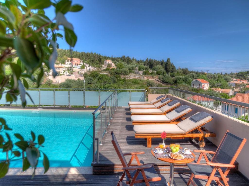 Fiscardo Bay Hotel Fiszkárdo Kültér fotó