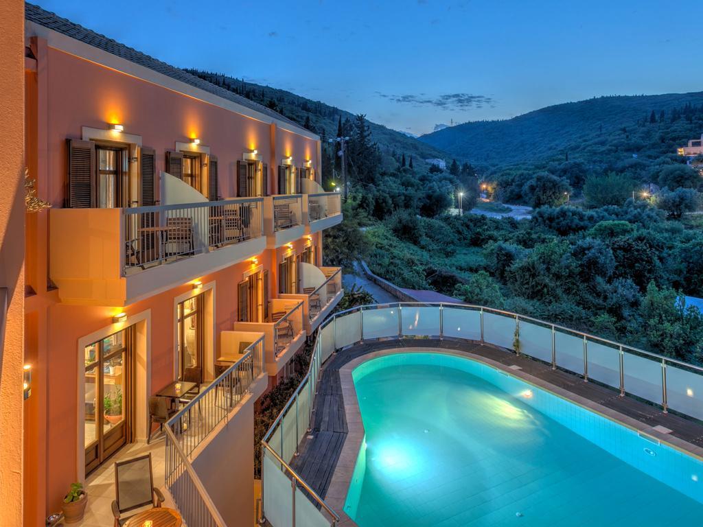 Fiscardo Bay Hotel Fiszkárdo Kültér fotó