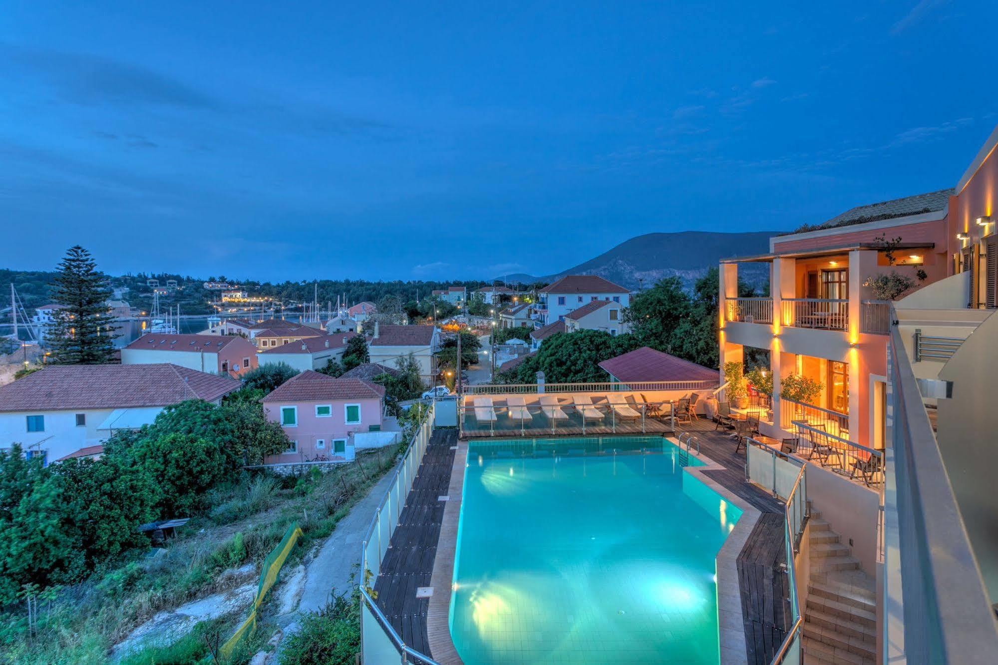 Fiscardo Bay Hotel Fiszkárdo Kültér fotó