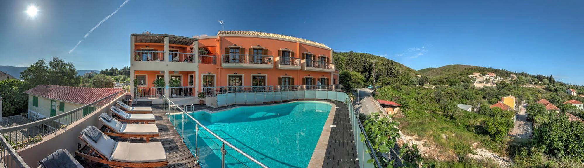 Fiscardo Bay Hotel Fiszkárdo Kültér fotó