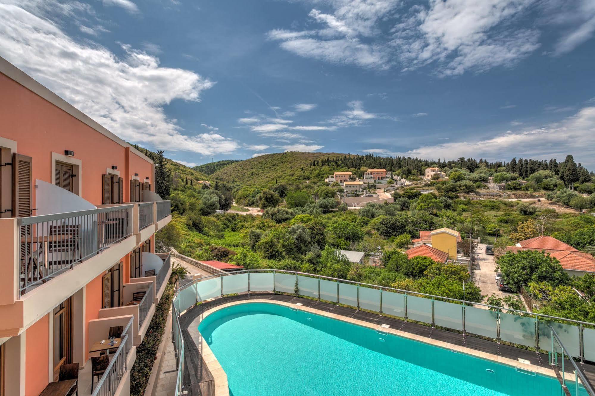Fiscardo Bay Hotel Fiszkárdo Kültér fotó