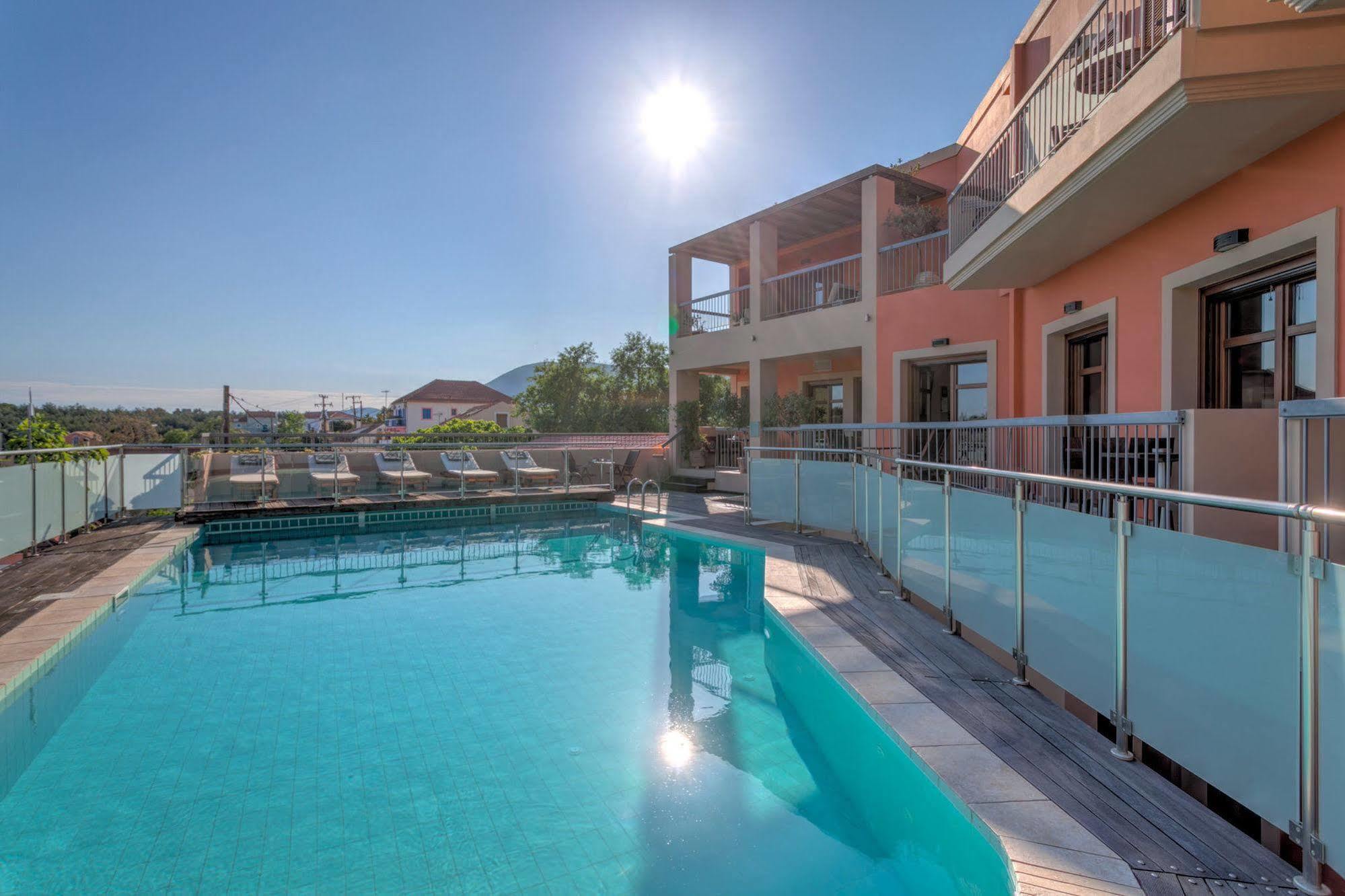 Fiscardo Bay Hotel Fiszkárdo Kültér fotó